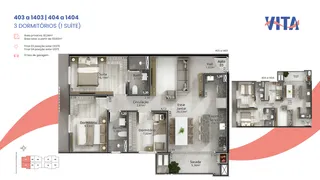 Apartamento com 3 dormitórios, foto 2