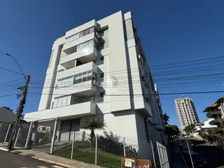 Fachada de um prédio residencial em Lajeado, Brasil.