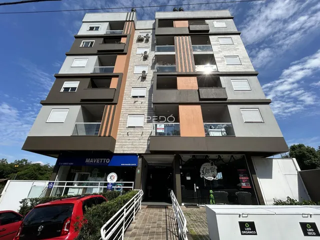 Fachada de um prédio residencial em Lajeado, Brasil.