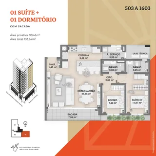 Apartamento com 2 dormitórios, foto 2