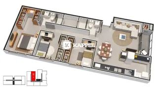 Apartamento com 3 dormitórios, foto 4
