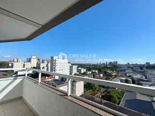 Vista panorâmica da cidade de Lajeado a partir de um terraço.