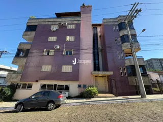 Fachada de um prédio residencial em Lajeado, Brasil.