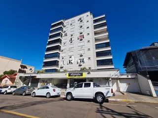 Fachada de um prédio residencial em Lajeado, Brasil.