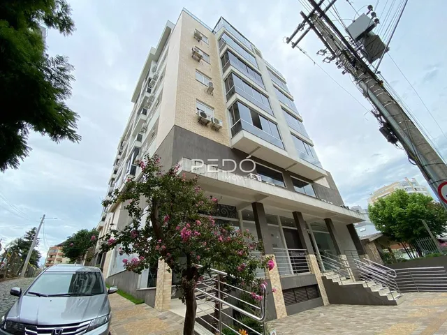 Fachada de um prédio residencial em Lajeado, Brasil.