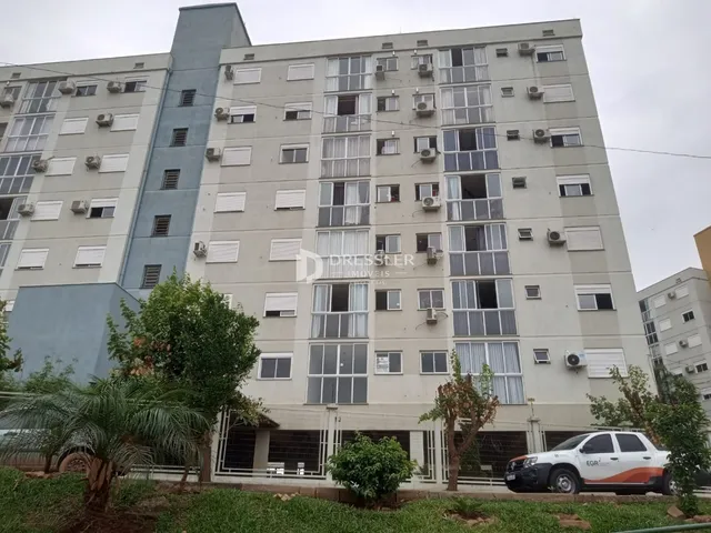 Fachada de um prédio residencial em Lajeado, Brasil.