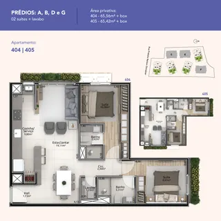 Apartamento com 2 dormitórios, foto 6