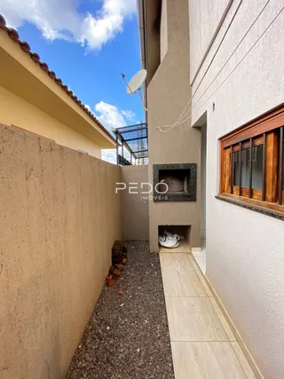 Vista externa de uma parede de um imóvel em Lajeado, Brasil.