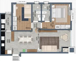 Apartamento com 2 dormitórios, foto 6