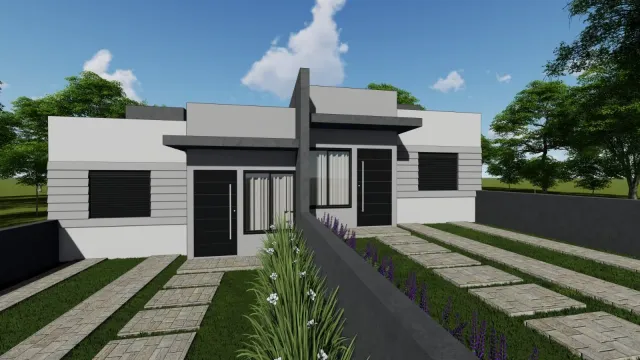 Casa geminada com 2 dormitórios, foto 4