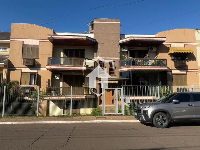 Fachada de uma casa residencial em Lajeado, Brasil.