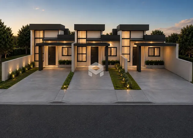 Casa geminada com 2 dormitórios