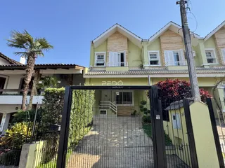Fachada de um imóvel residencial em Lajeado, Brasil.