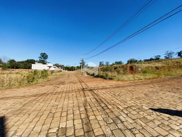 Vista de uma estrada de terra em uma área rural com vegetação seca.