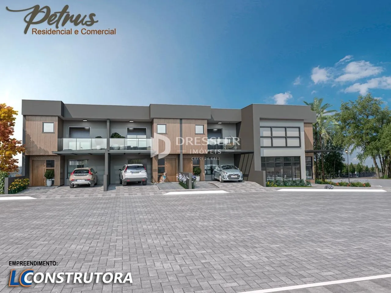 Fachada de um imóvel residencial em Lajeado.