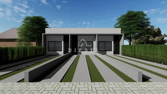 Casa geminada com 2 dormitórios