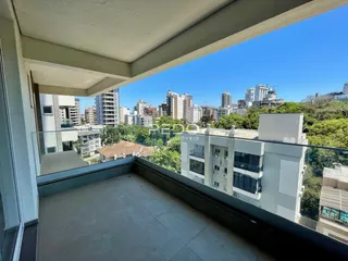 Varanda com vista da cidade de Lajeado.