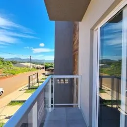 Vista da varanda de um imóvel em Lajeado, Brasil.