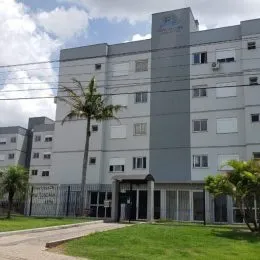 Fachada de um prédio residencial em Lajeado, Brasil.