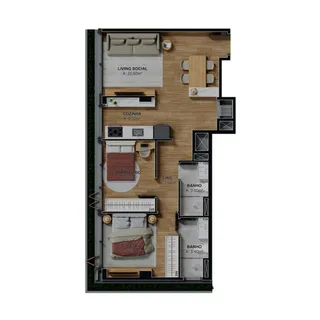 Apartamento com 2 dormitórios, foto 18