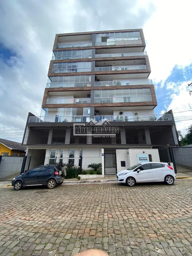Fachada de um prédio residencial em Lajeado, Brasil.