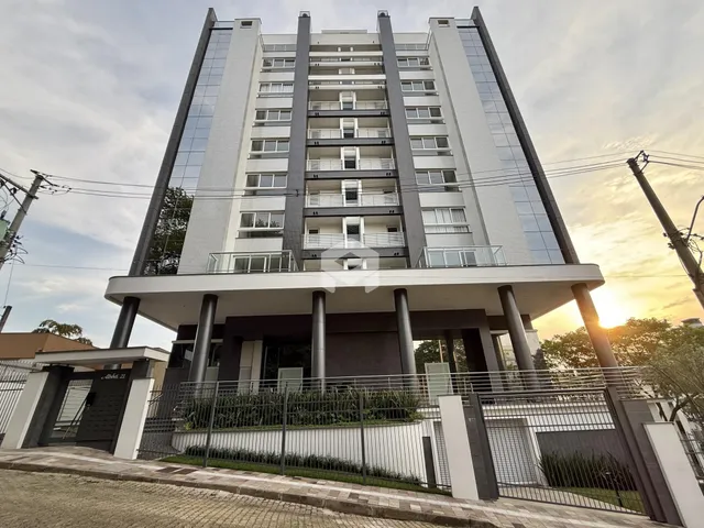 Fachada de um prédio residencial em Lajeado, Brasil.