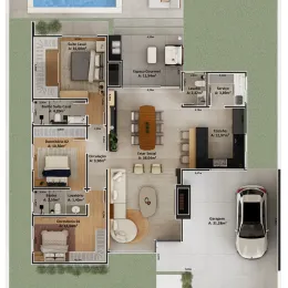 Casa com 3 dormitórios, foto 17