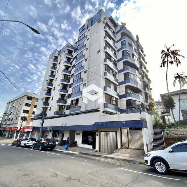Fachada de um prédio residencial em Lajeado, Brasil.