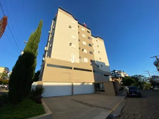 Fachada de um prédio residencial em Lajeado, Brasil.