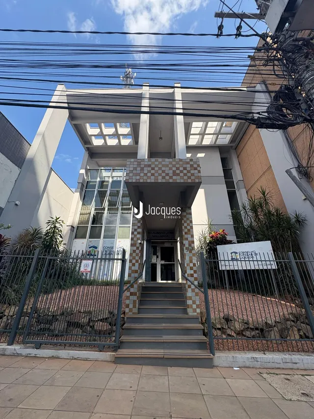 Fachada de um edifício residencial na Lajeado, Brasil.