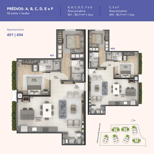 Apartamento com 2 dormitórios, foto 4