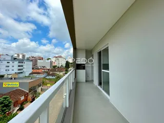 Vista da fachada de um imóvel em Lajeado, Brasil.