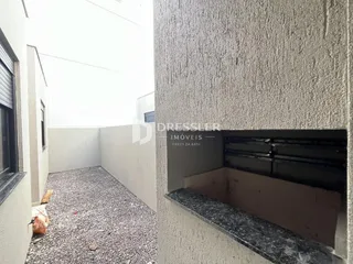 Parede externa de um imóvel em Lajeado, Brasil.