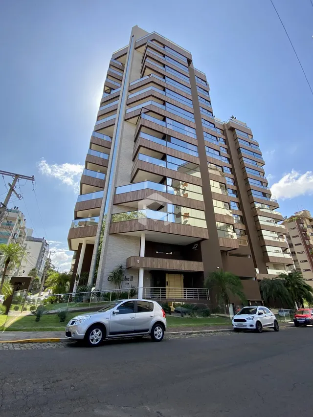 Fachada de um prédio residencial em Lajeado, Brasil.