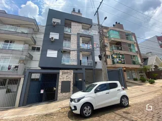 Fachada de um prédio residencial em Lajeado, Brasil.