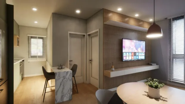 Apartamento com 1 dormitório, foto 3