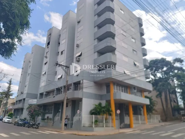 Fachada de um prédio residencial em Lajeado, Brasil.