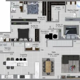 Casa com 3 dormitórios, foto 7