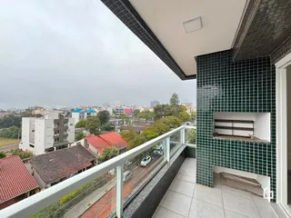 Vista da varanda de um imóvel em Lajeado, Brasil.