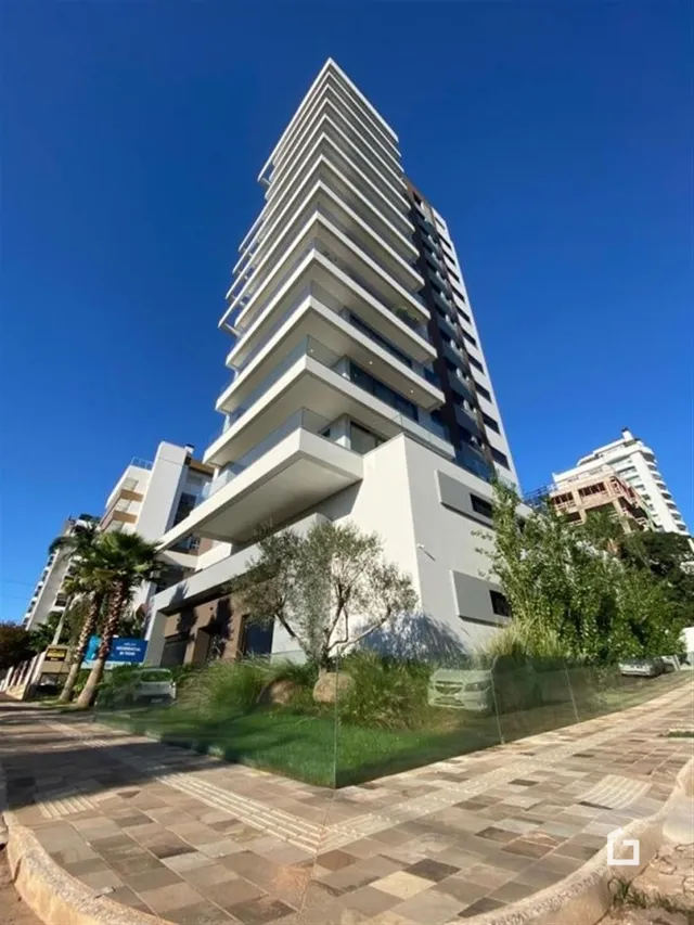Fachada de um edifício residencial em Lajeado, Brasil.