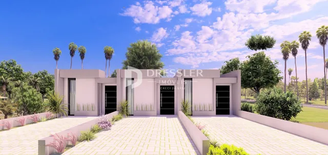 Casa geminada com 2 dormitórios