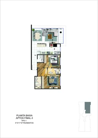 Apartamento com 1 dormitório, foto 20