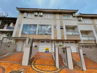Fachada de um imóvel residencial em Lajeado, Brasil.