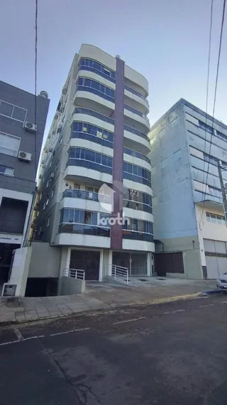 Fachada de um prédio residencial em Lajeado, Brasil.