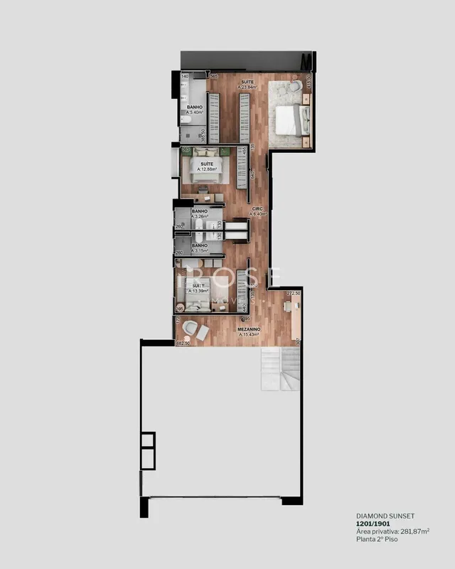 Apartamento com 4 dormitórios, foto 4