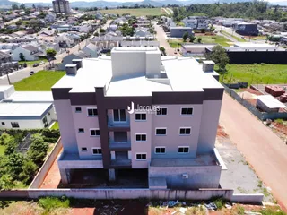 Fachada de um prédio residencial em Lajeado, Brasil.