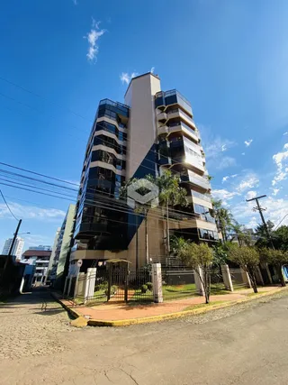 Fachada de um prédio residencial em Lajeado, Brasil.