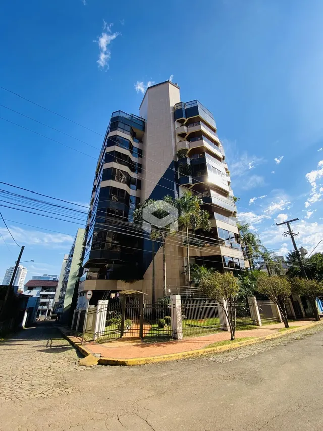 Fachada de um prédio residencial em Lajeado, Brasil.