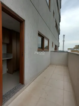Vista da varanda de um imóvel residencial em Lajeado, Brasil.