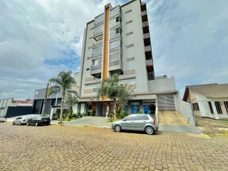 Fachada de um prédio residencial em Lajeado, Brasil.
